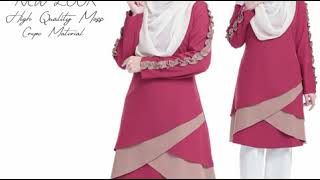 Long Blouse Muslimah New Look Fashion