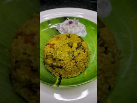 #weightlossvegbiryani #brekfastrecipe #weightlossrecipe  #daliyakhichdi #wheatkhichdi