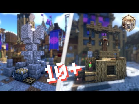 Minecraft: 10+ Medieval City Structures/Decorations!