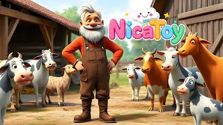 Old MacDonald Had a Farm | Fun 3D Animated Song |  Nursery Rhymes | for Kids | NicaToy