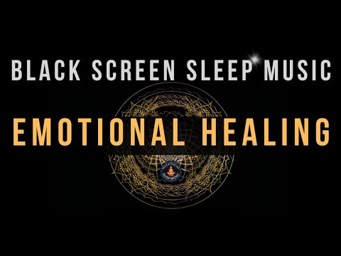 BLACK SCREEN SLEEP MUSIC 💖 ALL 9 Solfeggio Frequencies 💖 Emotional Healing