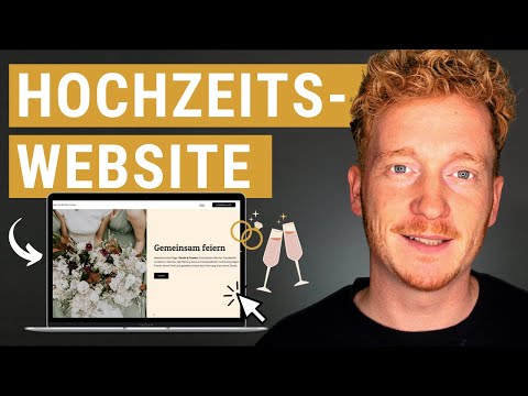 Website Hochzeit erstellen, kostenlos starten - Tutorial 2025