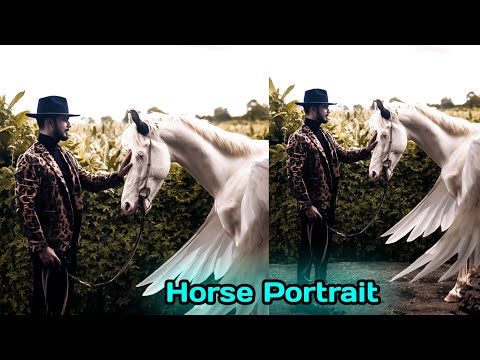 Vijay Mahar Horse Portrait Vibe Photo Editing || Vijay Mahar Photo Editing | Ashutosh Editing Studio