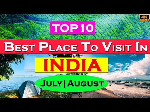 Top 10 Places to Visit in July in India | Best Places to Visit in Monsoon in India | #august