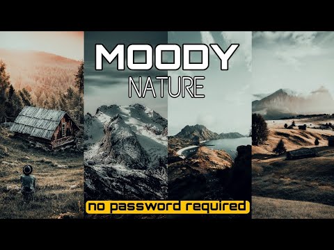 lightroom preset malayalam moody nature free dng file