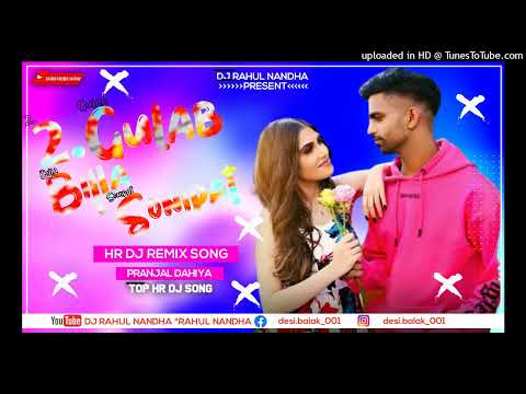 2 Gulaab Song Billa Sonipat Ala | Dj Remix Song | Dj Rahul Nandha 🎸 |New Haryanvi Song 2021 Letest