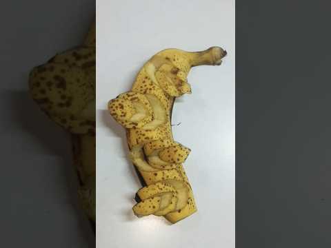 banana fruit carving ideas #shorts #trending #fruitcutting #short #youtubeshorts #fruitart #viral