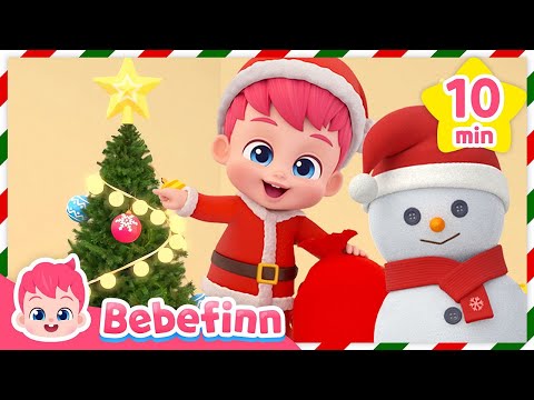 We Wish You a Merry Christmas!ㅣBebefinn Best Nursery Rhymes Compilation