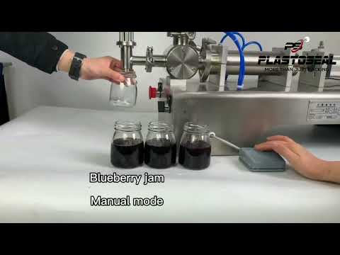 Jam filling machine - Pneumatic paste filler