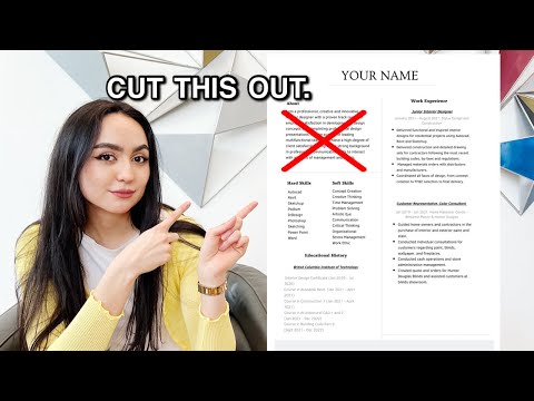 A Simple Guide to Interior Design Resumes | How to Create an Interior Design Resume