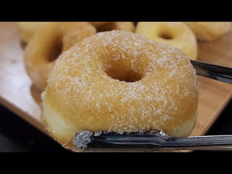 Soft and Fluffy Sugar Donuts