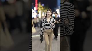 beautiful girl street fashion outfits style #tiktok #chinesefashion #mejoresstreetfashion #shorts