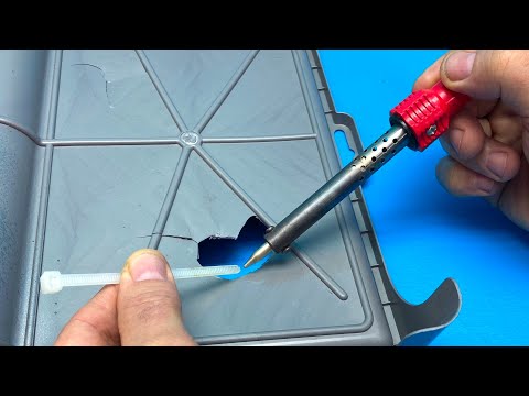 This Man is Genius! Fix Broken Plastics With Plastic Welding Method