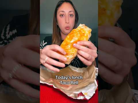 Grilled cheese burrito from Taco Bell