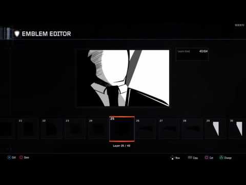 Black Ops 3 SlenderMan Emblem