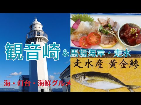 【湘南周辺】横須賀の透明な海と歴史が交差する道！馬堀海岸から走水、観音崎までの海岸線を歩く♪