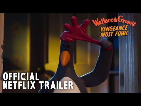 Wallace & Gromit: Vengeance Most Fowl | OFFICIAL NETFLIX TRAILER 🐧 #WallaceandGromit #Aardman