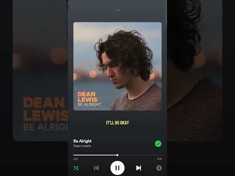 lirik lagu  Be Alright - Dean Lewis #lirikvideo #liriklagu #deanlewis #bealright