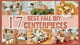 BEST DIY CENTERPIECES FOR FALL DECOR | FALL DECORATING IDEAS