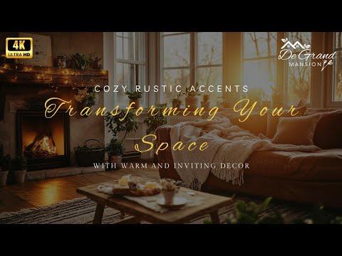 Cozy Rustic Accents: Transforming Your Space with Warm and Inviting Decor