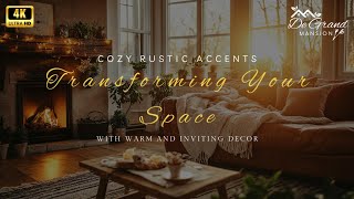 Cozy Rustic Accents: Transforming Your Space with Warm and Inviting Decor