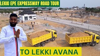 Lekki Epe Expressway Road Tour ; Lekki Avana Bungalow, House For Sale In Ibeju Lekki