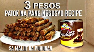 3 PESOS PANG NEGOSYO SA MALIIT NA PUHUNAN| MASARAP NA MABENTA PA!