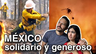 MEXICO WINS THE HEARTS OF THE WORLD FOR ITS SOLIDARITY WITH VICTIMS OF FIRES IN CALIFORNIA