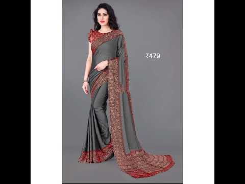 daily wear sarees under 490 in Flipkart