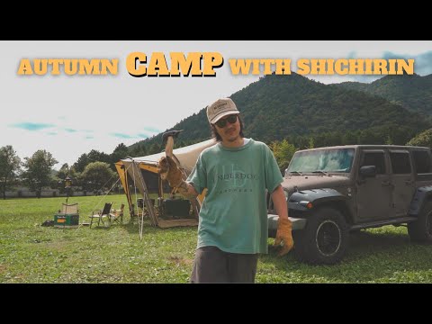 [Shichirin was the best at camp] Autumn camp/Japanese hairdresser/Zane Arts/Lolo/Jeep/SONYa7iii