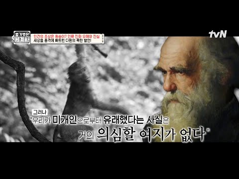 Darwin's Statement That Shocked the World #NakedWorldHistory | tvN