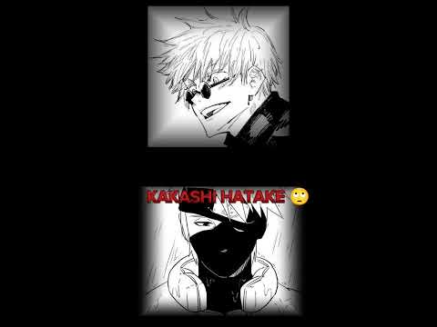 GOJO SATORU OR KAKASHI HATAKE !? #anime #naruto #bsd #anime #dazaiosamu #gojosatoru #kakashihatake