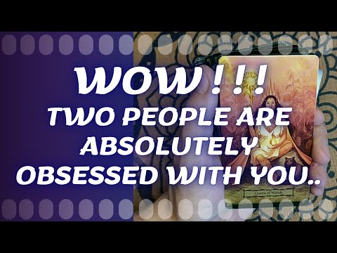 ❗Two People Are Absolutely OBSESSED with You! Get Ready for This Intense Energy!