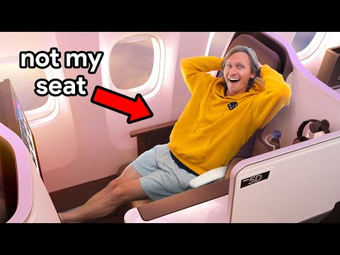 I Asked Strangers to Give Me Their 1st Class Seat