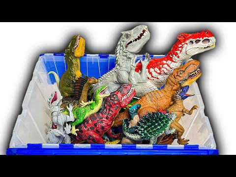 MASSIVE Haul of Limited Edition & Discontinued Dinousaur Figures | Indominus Rex, T-Rex & More!