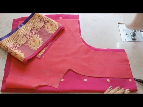 Paithani Blouse | Paithani saree Patch work Blouse Cutting and stitching | Blouse Design