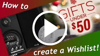 How to make a Wishlist on Parts-Express.com