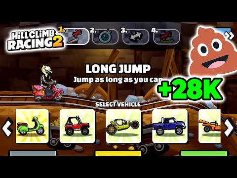 Hill Climb Racing 2 - 28k points in THUNDEROUS DAYS Team Event