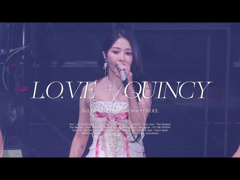 보아(BoA) - L.O.V.E + QUINCY [BoA LIVE TOUR : One's Own] (2024.10.12.)