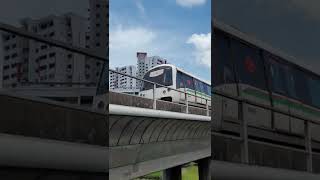 Singapore Travel | MRT Singapore | Singapore Train #Shorts