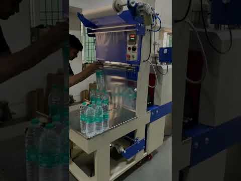 Efficient Bottle Case Packing Machine with Web Sealer & Shrink Tunnel | Ultimate Packaging Solution