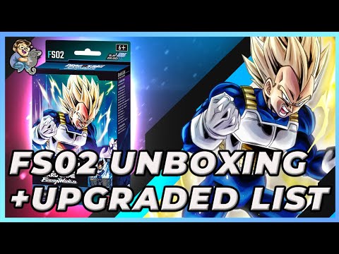 FS02 Vegeta Starter Deck Unboxing & Undefeated Winning List! | Dragon Ball Super Fusion World