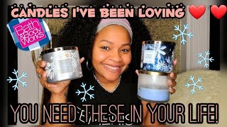 Winter candles I've been loving|Bath and Body Works|Trust me, you NEED these in your life!