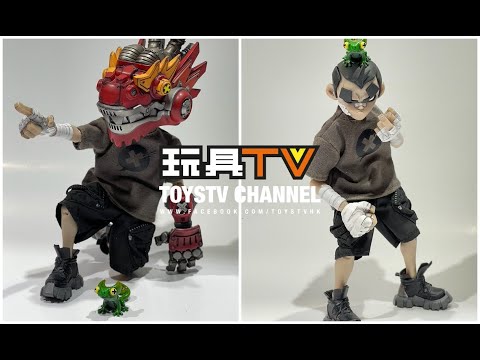 「原型畢露」D_ONE Studio 1/12 黑角 設計師原創人偶 Black Horn Designer Action Figure TOYSTV Protopreview