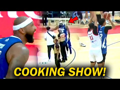 COOKING SHOW sa Semis mananapak na ng referee ang EX-NBA player, Walang foul kay Abando!