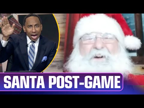 EXCLUSIVE post-game Christmas interview with Santa Claus himself