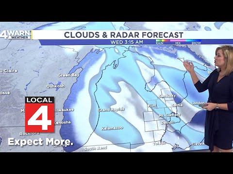 Metro Detroit to see snow showers throughout the week -- what to expect