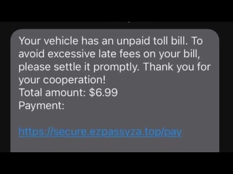 Scam alert: Beware of fake EZ-Pass text demanding payment for tolls