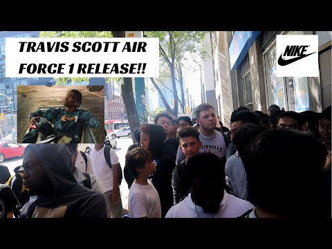 TRAVIS SCOTT AIR FORCE 1 RELEASE | Toronto , ON