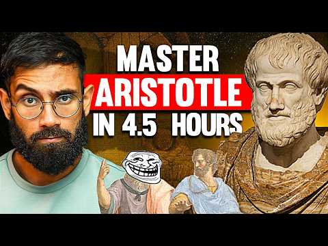 Aristotle's Life Changing Philosophy in 1 Lecture (HINDI)